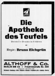 APOTHEKE DES TEUFELS, DIE